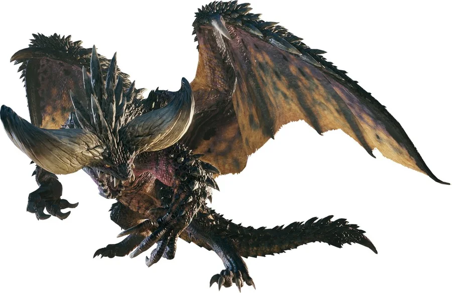 Nergigante — Nergigante game render · © Capcom · via Monster Hunter Wiki