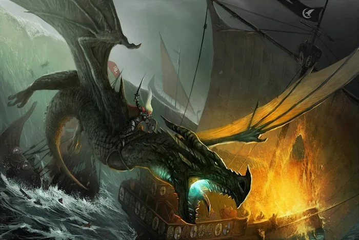 Vhagar — John McCambridge · Visenya on her dragon Vhagar · via Writing Dragons